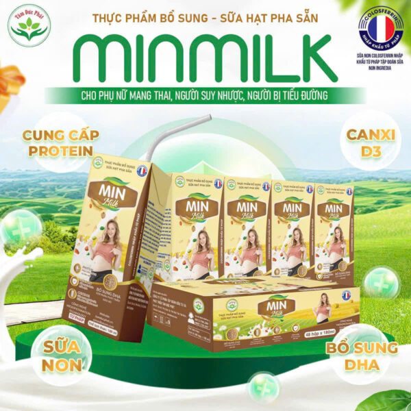 Min Milk - Dinh dưỡng pha sẵn