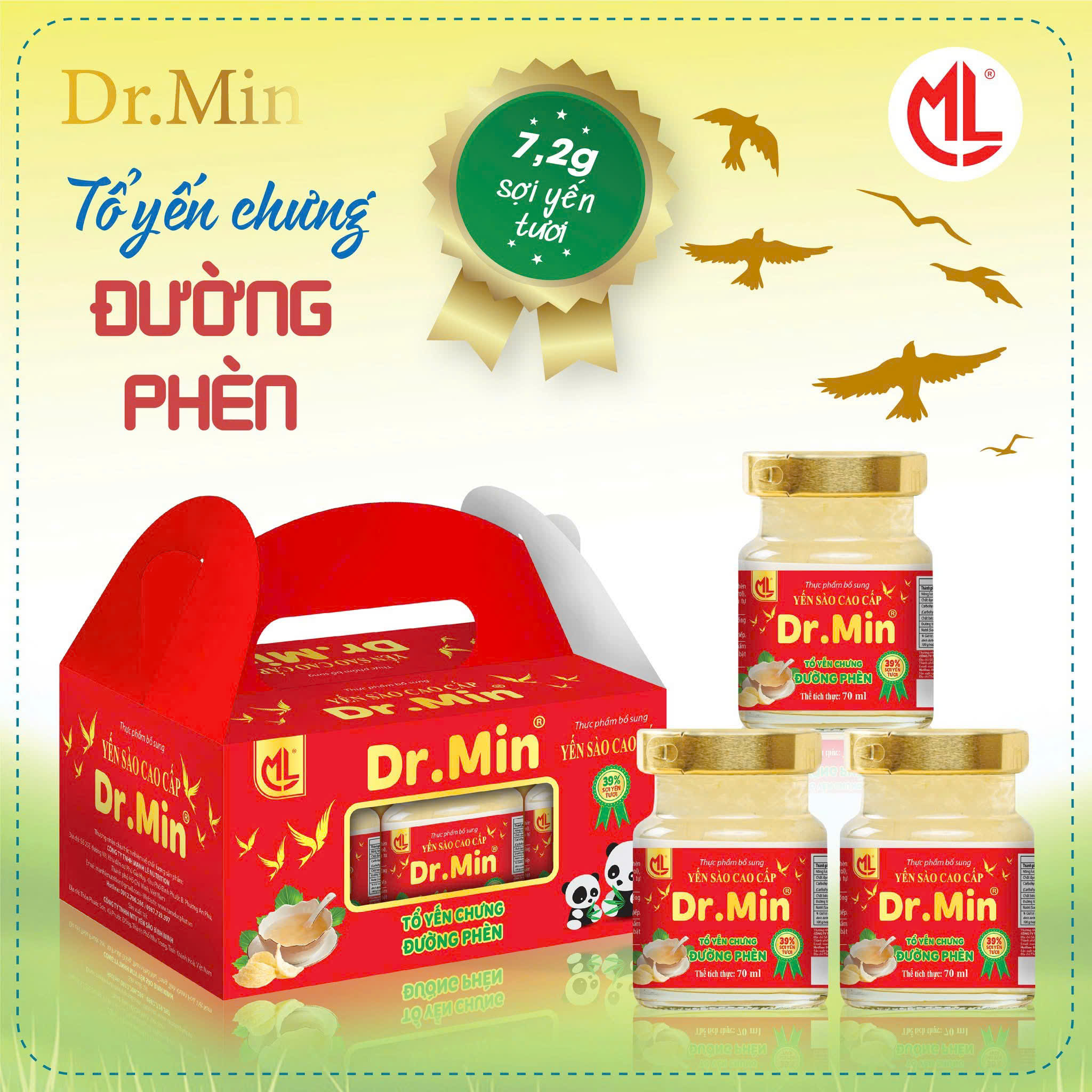 Tổ Yến Chưng Đường Phèn